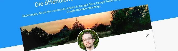 Google About Me Übersichtsseite Bild