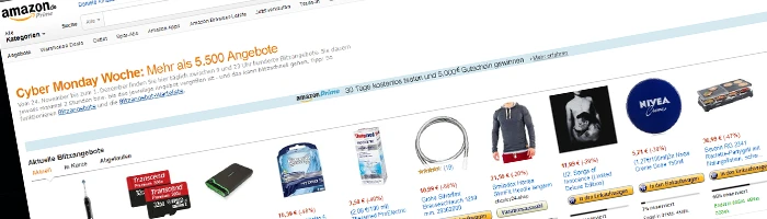 Amazon Cyber Monday Woche Bild