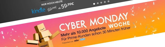 Amazon Cyber Monday Woche Bild