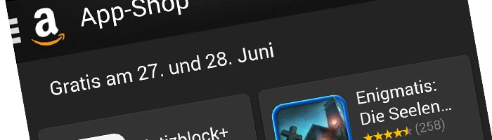 Amazon App-Shop mit gratis Apps Bild