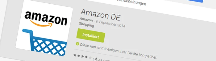 Amazon App für Android - Instant Video und App Support Bild