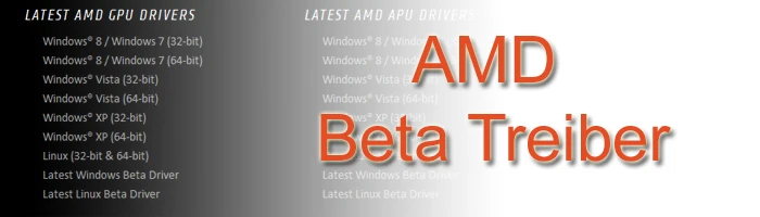 AMD Treiber Version 14.6 Beta Bild