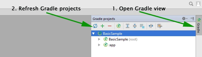 Android Studio - NoSuchMethodError für Dependencies Bild