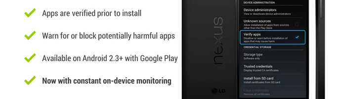 Android Sicherheit - Verify Apps prüft nun kontinuierlich Bild