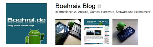 Boehrsi.de bei Google+ Bild