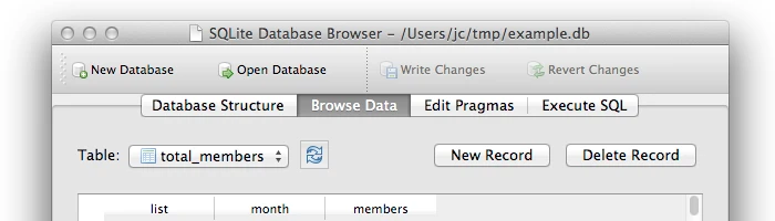 DB Browser for SQLite - Meine Wahl für SQLite Daten Bild