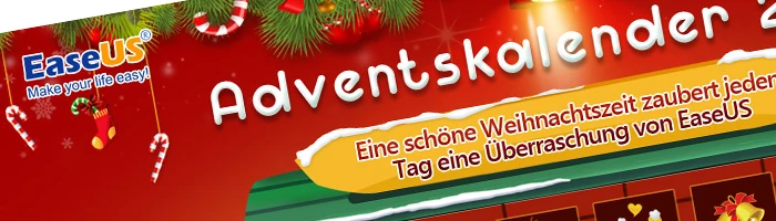 EaseUS - Weihnachtskalender mit gratis Lizenzen Bild