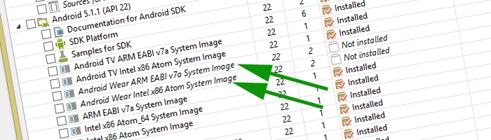 Eclipse - Android SDK 22 Loading Problem Bild