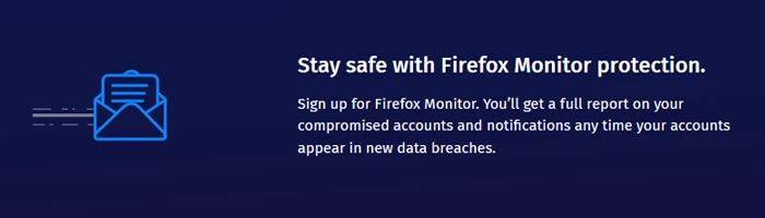 Firefox Monitor - Accountdaten auf Hacks prüfen Bild