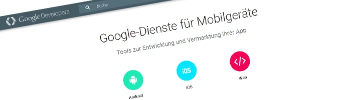 Programmieren mit Google Produkten Bild