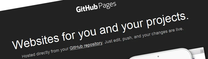 GitHub Pages - GitHub Projekte einfach in Szene setzen Bild