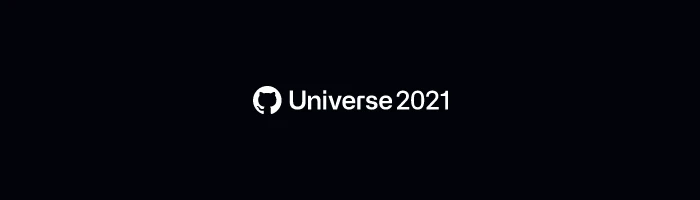 GitHub Universe 2021 Bild