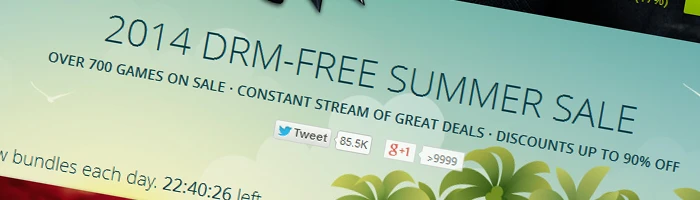 DRM-Free Summer Sale auf GOG.COM Bild