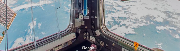 International Space Station via Street View erkunden Bild