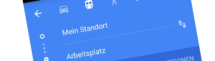 Google Now mit Nahverkehrsdaten in Bremen und Niedersachsen Bild