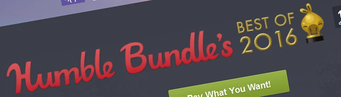 Humble Bundle: Best of 2016  Bild