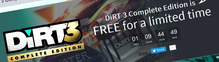 DiRT 3 gratis im Humble Store Bild