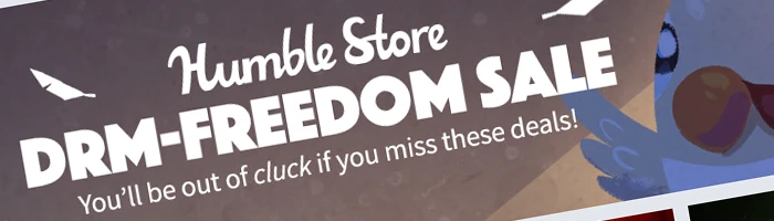 Humble DRM-Freedom Sale Bild