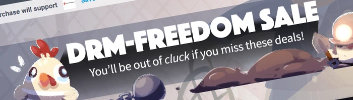 Humble DRM Freedom Sale Bild