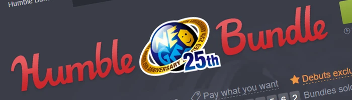 Humble NeoGeo Bundle und Widget Self-Service Beta Bild