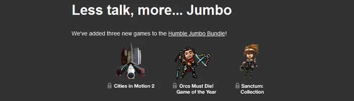 Humble Bundle - Jumbo Bundle wird erweitert Bild