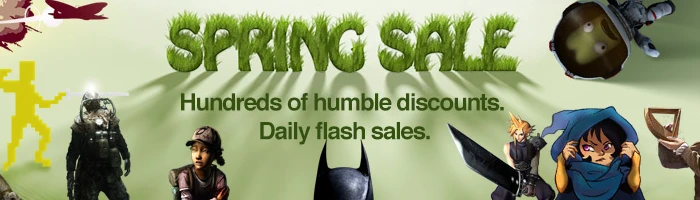 Humble Store Spring Sale Bild