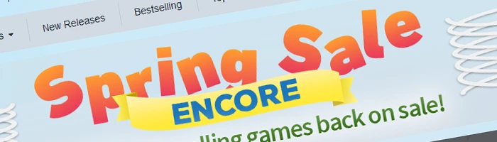 Humble Store Spring Sale Encore Bild