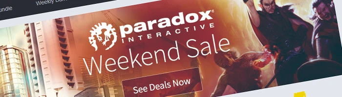 Humble Paradox Weekend Sale Bild