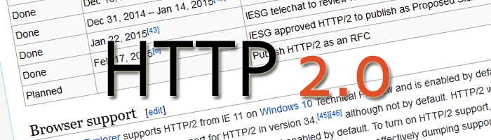 HTTP 2.0 Standard verabschiedet Bild