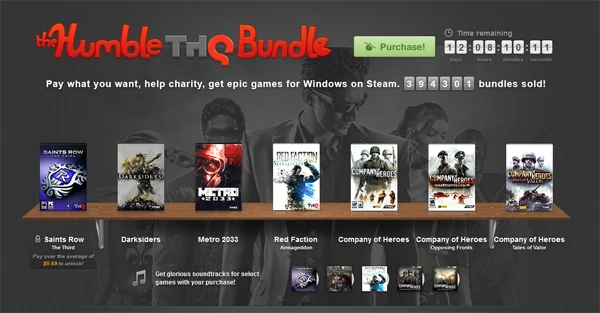 Humble Bundle - THQ Bundle Bild