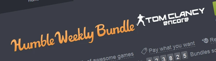 Humble Weekly Tom Clancy Bundle Bild