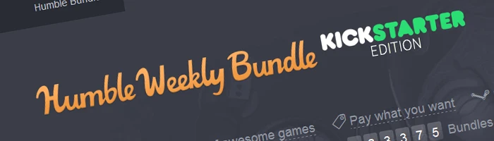 Humble Weekly Kickstarter Bundle Bild