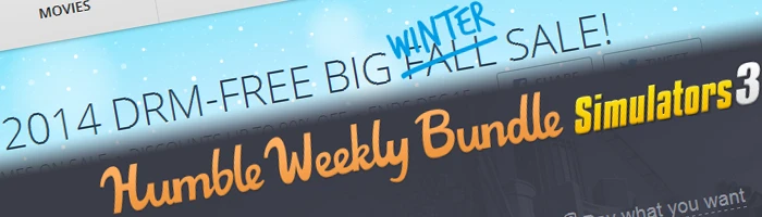 Humble Weekly Simulators 3 Bundle und GOG Angebote Bild