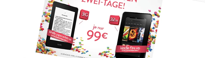 Kindle Paperwhite und Fire HD im Angebot Bild