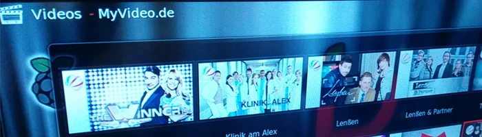 Hilfreiche Addons für Raspbmc - MyVideo (Pro 7, Sat 1, Kabel 1) Bild