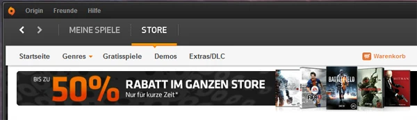 Origin - Spiele zurückgeben bei nicht gefallen und Angebote Bild