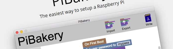 PiBakery - Einfache initiale Raspberry Pi Konfiguration Bild