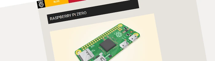 Raspberry Pi Zero Bild