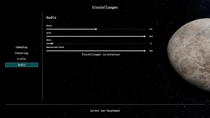Audioeinstellungen