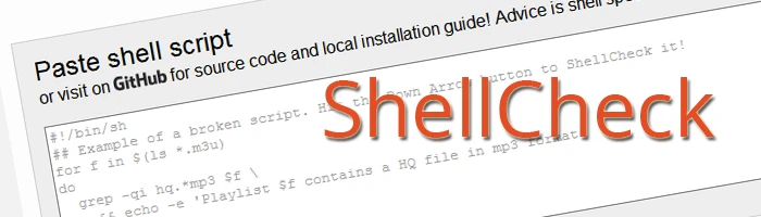 ShellCheck - Fehler in Shell Scripten erkennen und beheben Bild