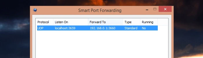 Smart Port Forwarding - Battlefield Port 3659 Problem Ade Bild