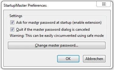 Probleme - Mehrmaliges Master Passwort bei Thunderbird beheben Bild