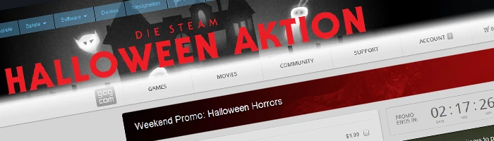 Steam und GOG mit Halloween Angeboten Bild