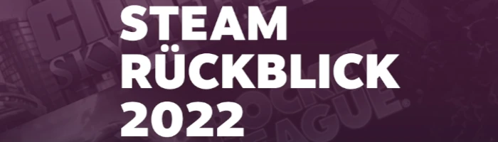 Persönlicher Steam Rückblick 2022 Bild