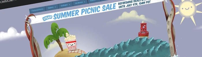 Steam Summer Sale Bild