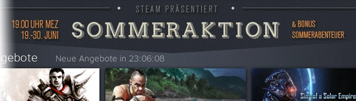 Steam Summer Sale 2014 Bild