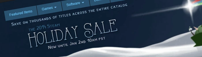 Steam Holiday Sale - Es hat begonnen Bild