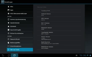 Asus Transformer - Firmware Update 9.2.1.24 Bild