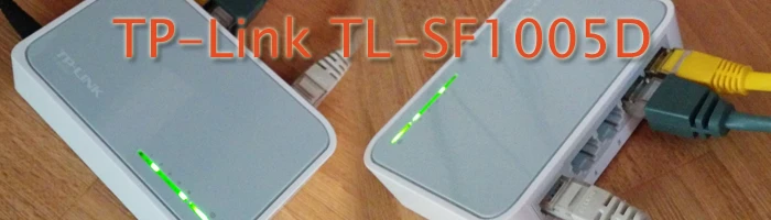 Günstiger Netzwerk Switch für zu Hause - TP-Link TL-SF1005D Bild