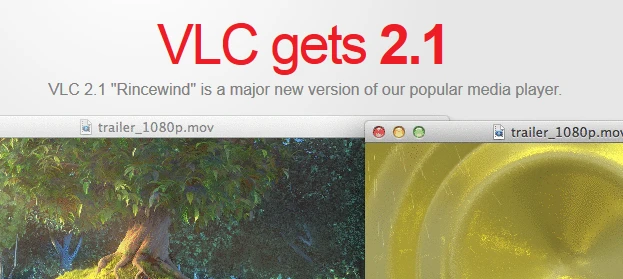 VLC 2.1 behebt Audioprobleme Bild